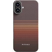 Amazon.co.jp: 【0.88mm極薄】PITAKA iPhone 16 Plus 用ケース 軽量
